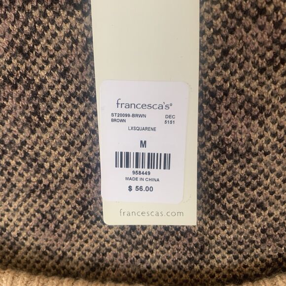 Mi ami Francesca’s Dress Woman Medium Leopard Animal Print Boho Clubwear READ - Picture 3 of 9